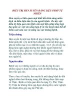 ĐIỀU TRỊ HEN SUYỂN BẰNG LIỆU PHÁP TỰ NHIÊN docx