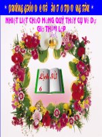 Bài giảng điện tử môn lịch sử: nước vạn xuân pot