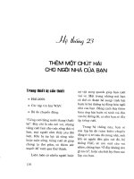 Cơ điện tử - Tự thiết kế, lắp ráp 25 mạch điện thông minh part 9 doc