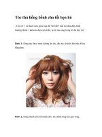 Tóc thả bồng bềnh cho tối hẹn hò pdf
