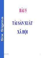 bài 5 tái sản xuất xã hội