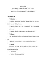 PHẦN MỘT GIỚI THIỆU CHUNG VỀ THẾ GIỚI SỐNG pot