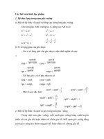 Hệ thức lợng trong tam giác vuông potx