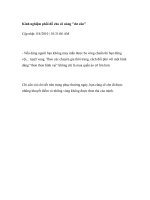 Kinh nghiệm phối đồ cho cô nàng 