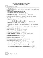 CHƯƠNG IV: SỐ PHỨC (6 TIẾT) pot