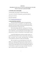 Thực trạng công tác kế toán tiền lương và các khoản trích theo lương tại doanh nghiệp tư nhân phát hoàng thành