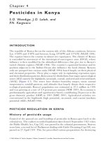Pesticide Residues in Coastal Tropical Ecosystems: Distribution, fate and effects - Chapter 4 pot