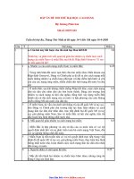 ĐÁP ÁN ĐỀ THI THỬ ĐẠI HỌC, CAO ĐẲNG Hệ: Không Phân ban Mã số: pdf