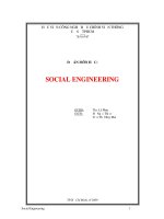 ĐỒ ÁN MÔN HỌC:Social Engineering pps