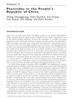 Pesticide Residues in Coastal Tropical Ecosystems: Distribution, fate and effects - Chapter 9 ppt