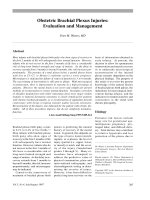 Chấn thương cánh tay pdf