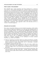 Early detection and management of mental disorders - part 3 pptx