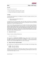 Bài 6 Mục tiêu: Kết thúc bài học này, bạn có thể:  Hiểu các hàm nhập xuất potx