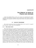 BIOGEOCHEMICAL, HEALTH, AND ECOTOXICOLOGICAL PERSPECTIVES ON GOLD AND GOLD MINING - CHAPTER 6 pdf