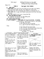 Giáo án hình 7 kì 2 năm 2014