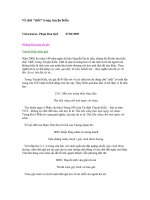 Về chữ chet trong truyen kieu doc