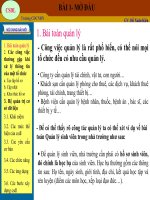 Bài giảng điện tử môn tin học: Cơ sở dữ liệu potx