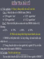 Giáo án điện tử môn Địa Lý: Thực hành MQH giữa dân số với vấn đề LTTP ở đồng bằng sông hồng doc