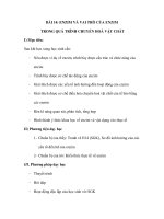 BÀI 14: ENZIM VÀ VAI TRÒ CỦA ENZIM TRONG QUÁ TRÌNH CHUYỂN HOÁ VẬT CHẤT ppt