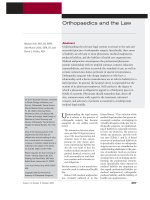 Dịch vụ chấn thương chỉnh hình pptx