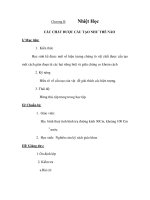 Chương II:Nhiệt HọcCÁC CHẤT ĐƯỢC CẤU TẠO NHƯ THẾ NÀO pdf