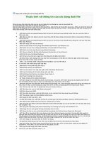 Thuộc tính và thông tin của các dạng đuôi file pdf