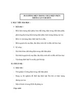 30-31 DÒNG ĐIỆN TRONG CHẤT ĐIỆN PHÂN ĐỊNH LUẬT FARAĐÂY doc