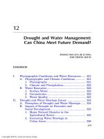 Drought and Water Cruises: Science, Technology, and Management Issues - Chapter 12 pot