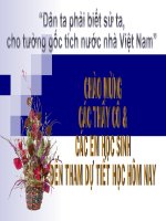 Bài giảng điện tử lịch sử: Trưng vương và cuộc chiến chống xâm lược pot