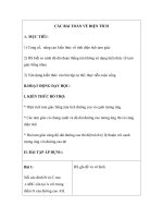 CÁC BÀI TOÁN VỀ DIỆN TÍCH ppt