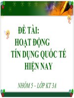 thanh toán và tín dụng quốc tế pdf