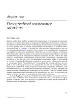 ADVANCED ONSITE WASTEWATER SYSTEMS TECHNOLOGIES - CHAPTER 2 pptx
