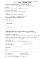 Bài số 1 : Anken – Ankadien - Ankin doc