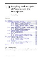 Analysis of Pesticides in Food and Environmental Samples - Chapter 10 pdf