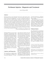 Chấn thương: Chẩn đoán và điều trị pdf