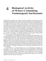 Biological effects of surfactants - Chapter 4 ppt