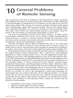 Radio Propagation and Remote Sensing of the Environment - Chapter 10 pptx