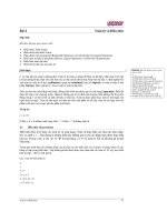 Bài 4 Mục tiêu: Kết thúc bài học này, bạn có thể:       Toán ppt