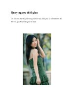 Quay ngược thời gian ppt