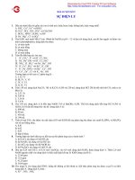 Bài luyện 9 số : Sự điện ly pps