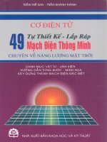 Tự thiết kế, lắp ráp 49 mạch điện thông minh – chuyên về năng lượng mặt trời part 1 docx