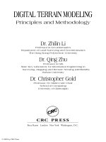 Digital Terrain Modeling: Principles and Methodology - Chapter 1 potx