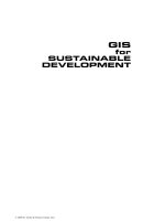 GIS for SUSTAINABLE DEVELOPMENT - PART 0 pps