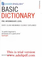 easier english basic dictionary second edition_part1 pptx