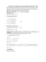 CHƯƠNG III. MỘT SỐ SAI LẦM KHI GIẢI TOÁN CỰC TRỊ pdf