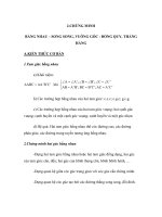 2.CHỨNG MINH BẰNG NHAU – SONG SONG, VUÔNG GÓC - ĐỒNG QUY, THẲNG HÀNG docx