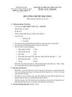 Đề cương môn học thuỷ lực khí nén ppsx