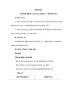 BÀI BỐN ĐO THỂ TÍCH VẬT RẮN KHÔNG THẤM NƯỚC ppsx