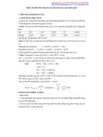 Một số phương pháp giải nhanh hóa học pot