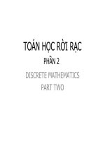 Bài giảng điện tử môn tin học: Toán học rời rạc_p2 potx